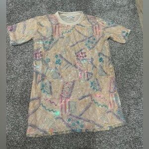 Three Bird Nest Sequin Dress